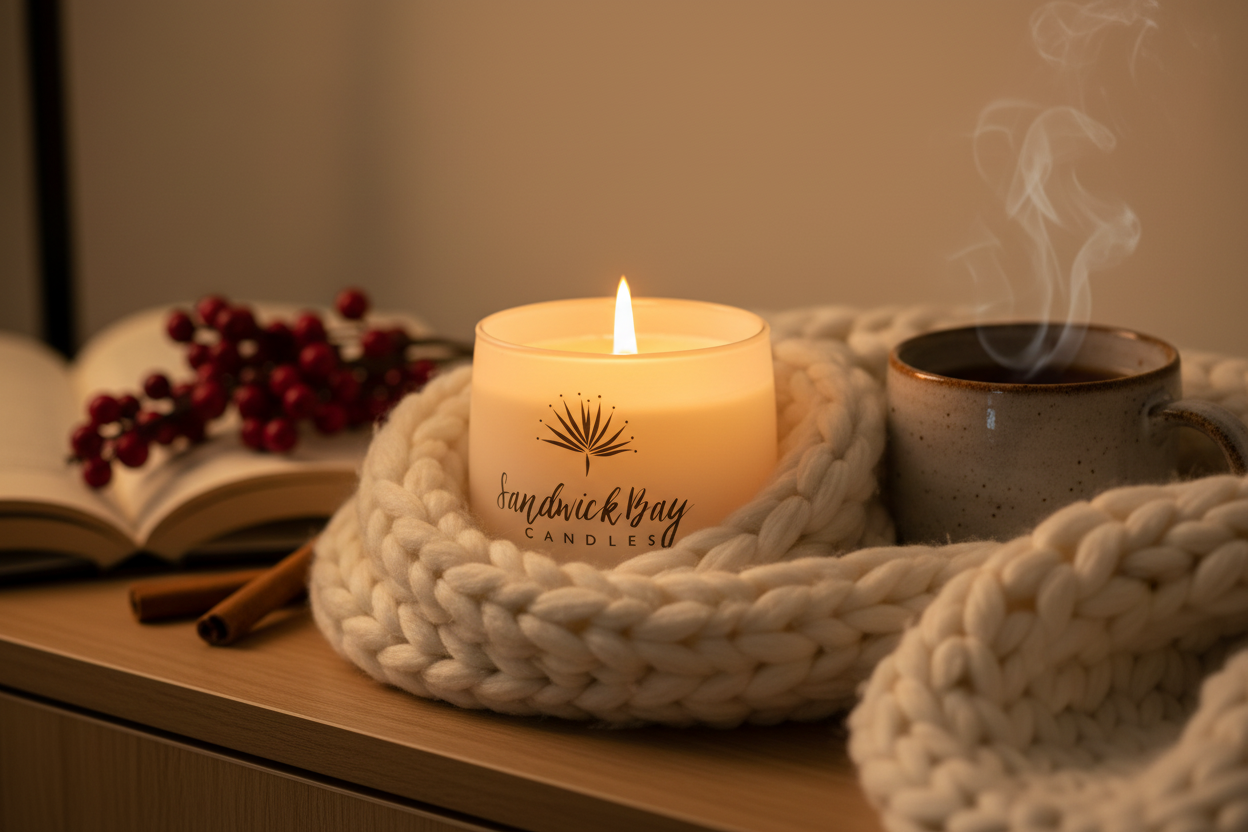 Sandwick Bay Red Berry & Clove Candle from Pixi Daisy