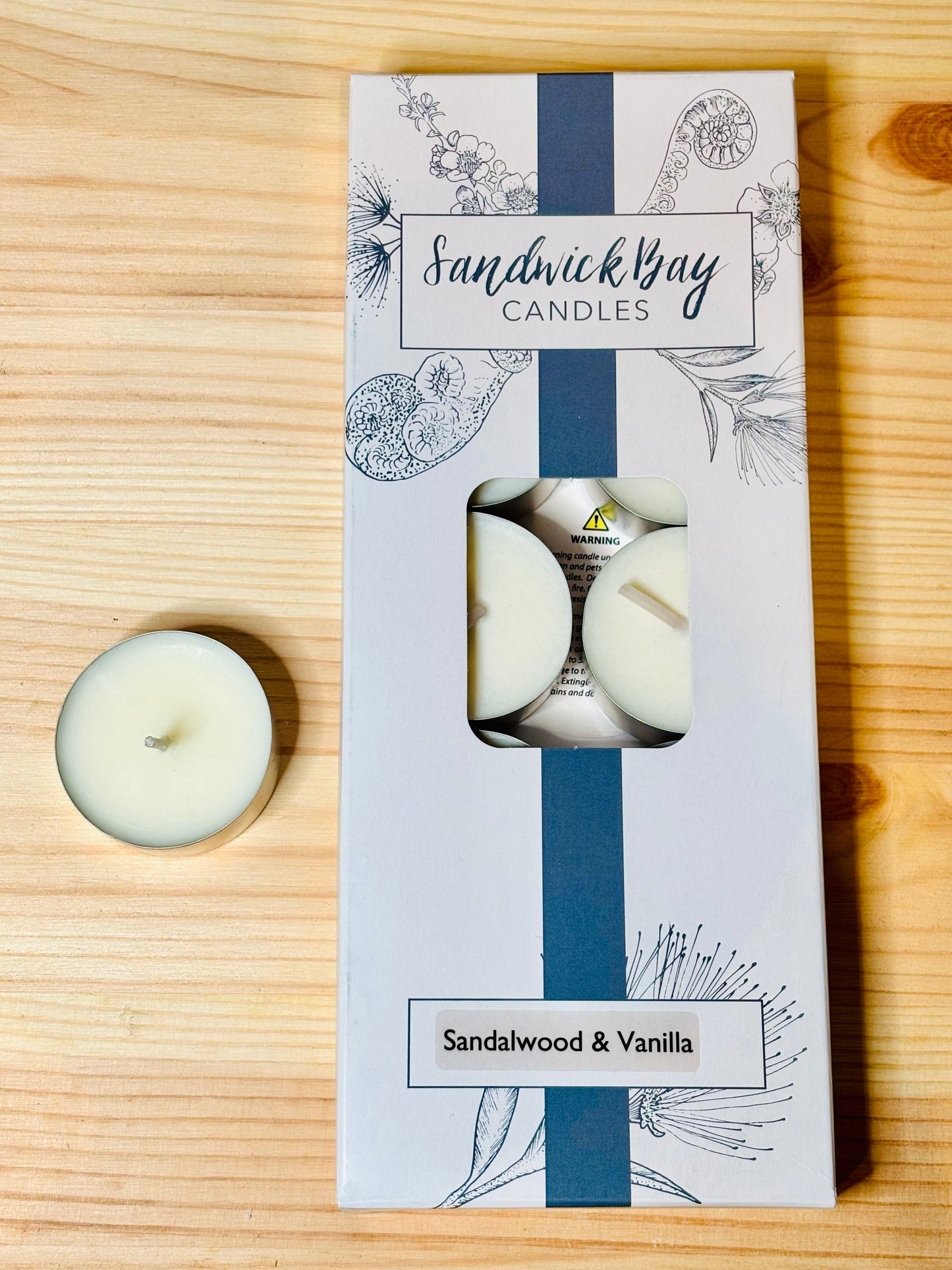 Sandalwood & Vanilla Candle Collection