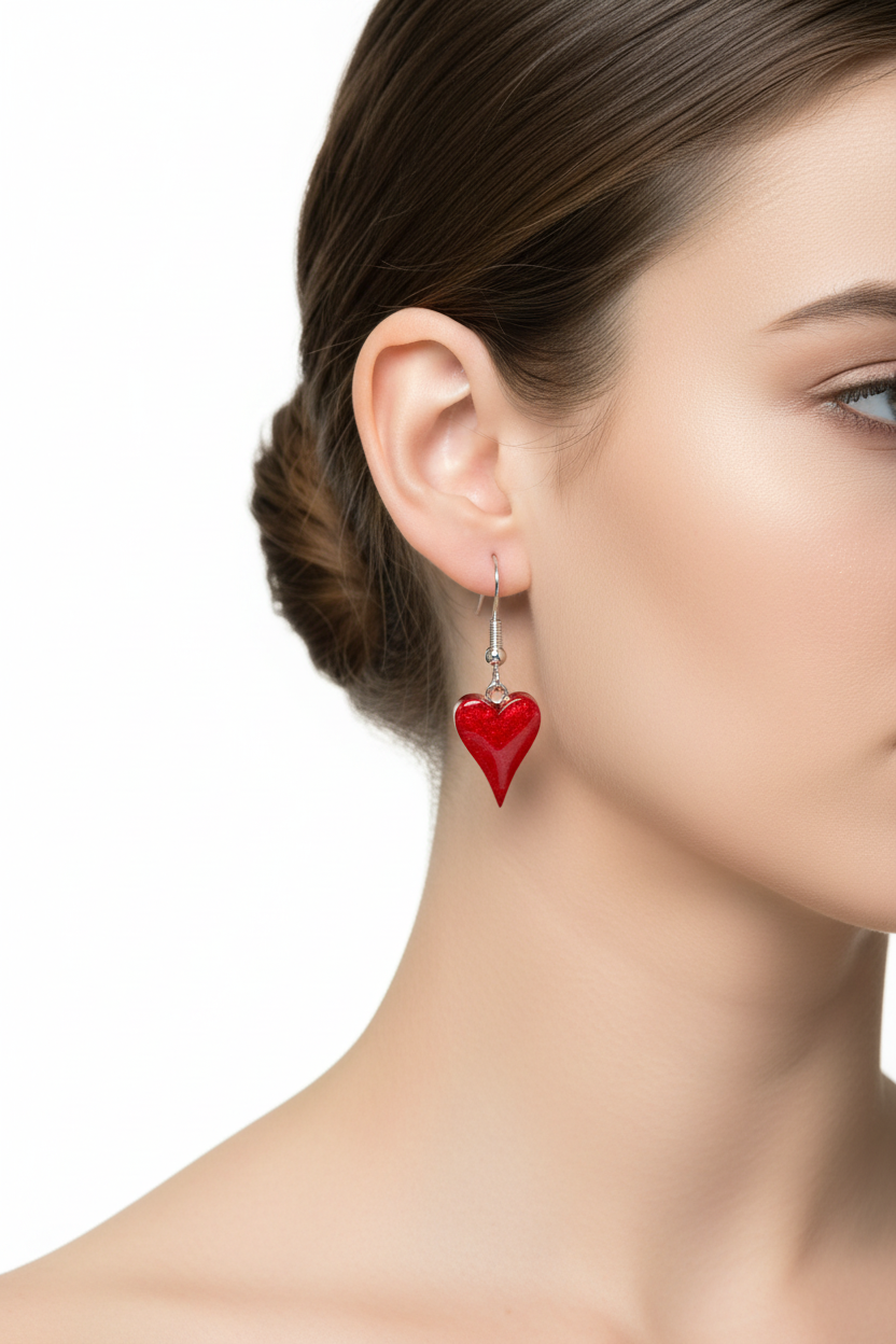 Miss Milly Scarlet Red earrings from Pixi Daisy