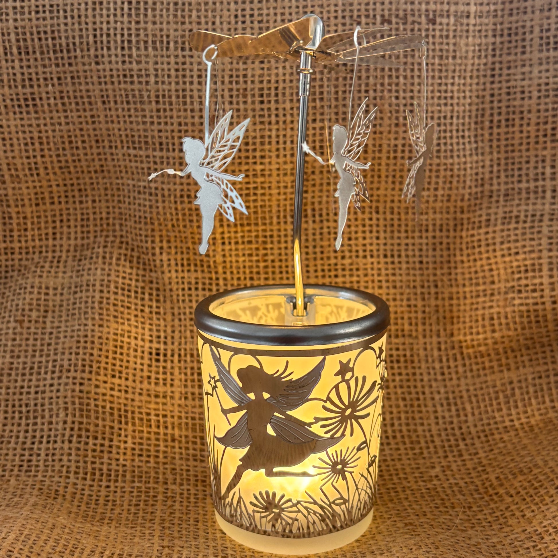 tinkerbell tea light holder from Pixi Daisy