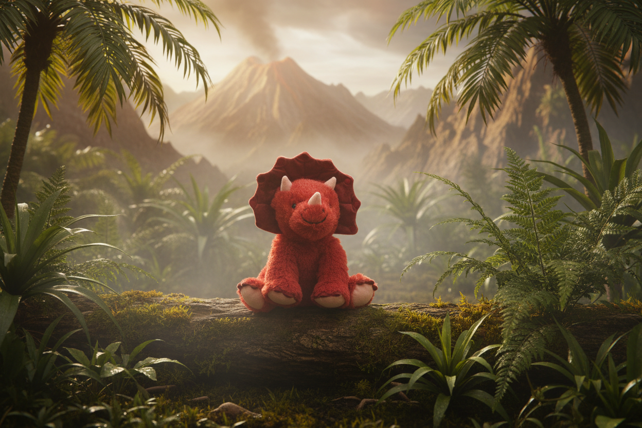 Triceratops Warmie from Pixi Daisy