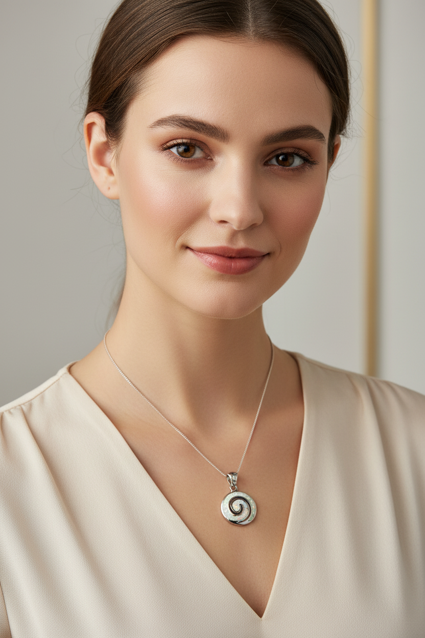 White opal pendant from Pixi Daisy