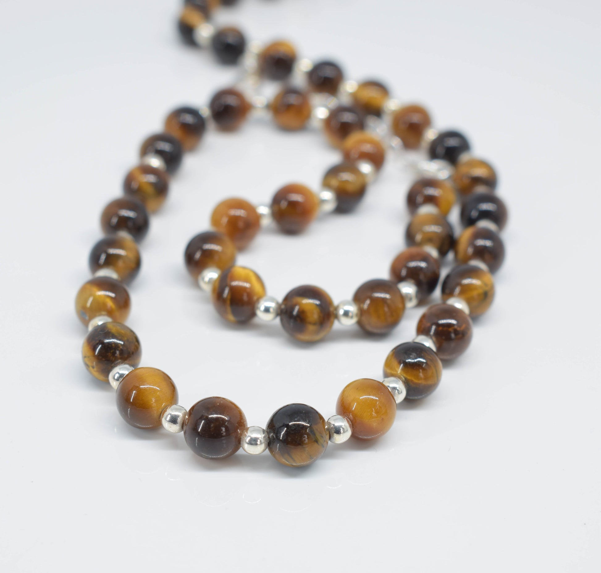 Handmade Tiger Eye Necklace - Pixi Daisy