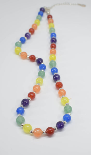 Handmade Rainbow Necklace - Pixi Daisy