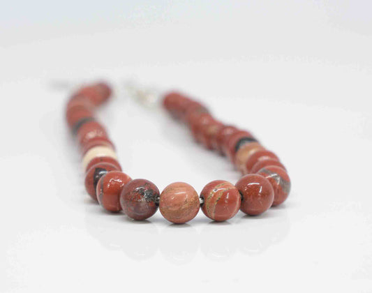Red Jasper Bracelet - Pixi Daisy