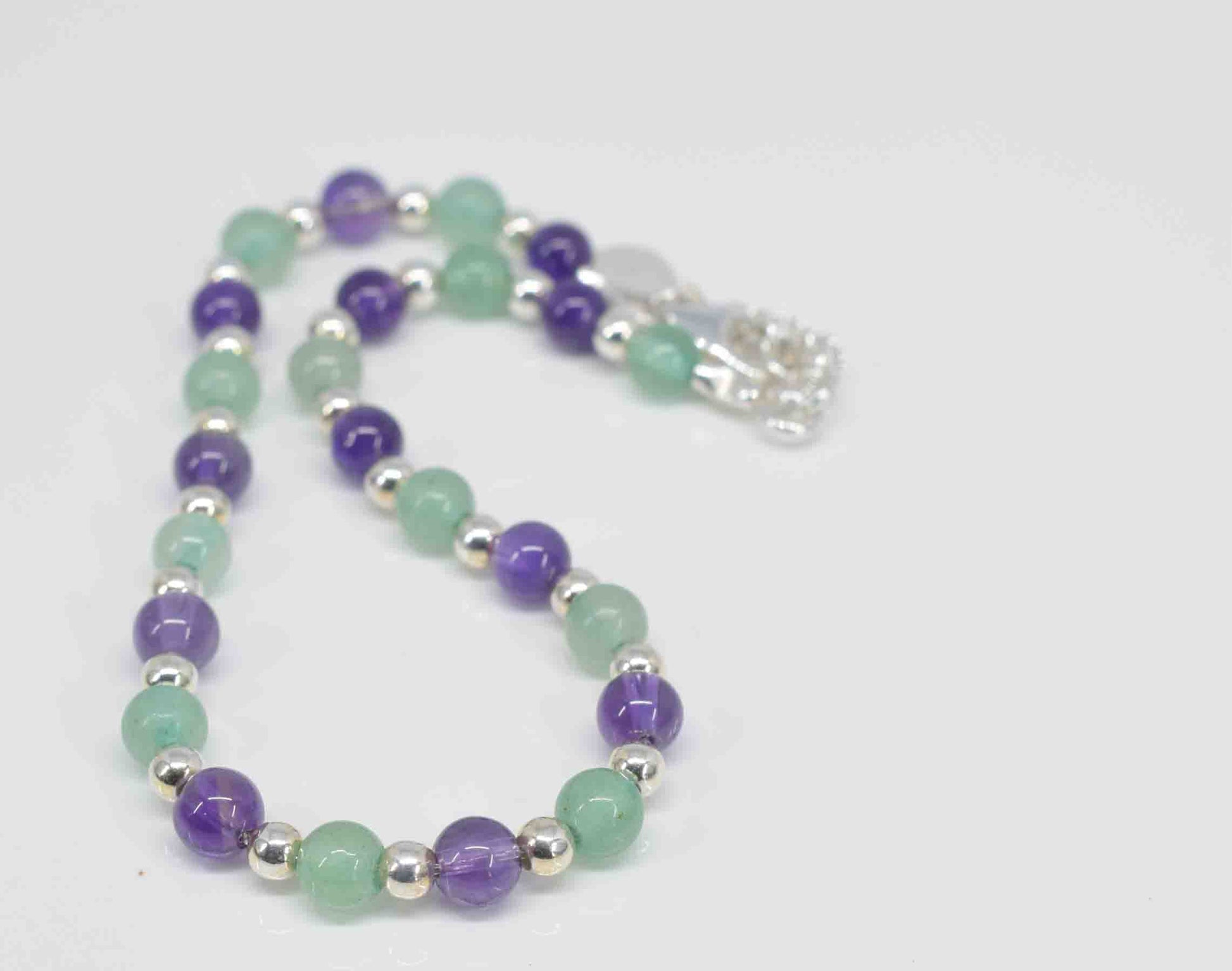 Amethyst & Aventurine Bracelet - Pixi Daisy