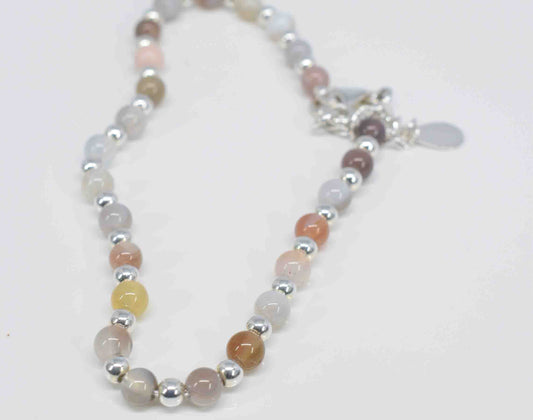 Botswana Agate Bracelet - Pixi Daisy