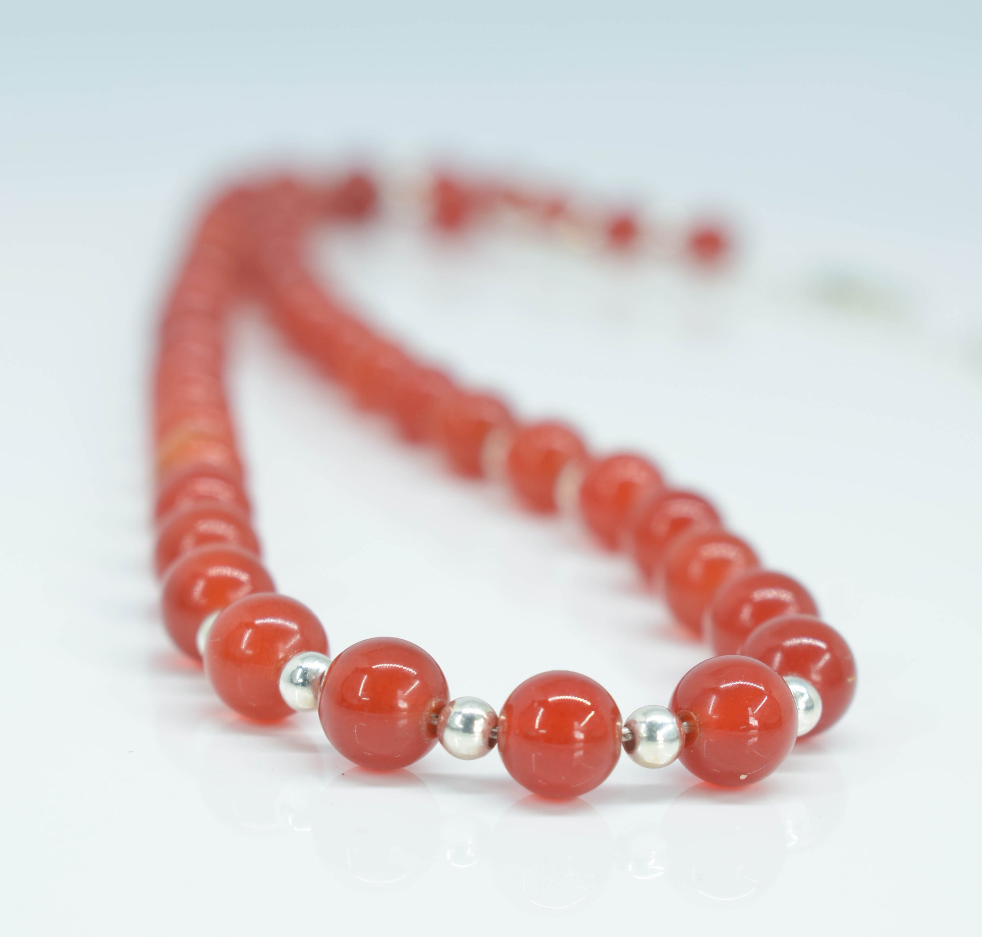 Handmade Carnelian Necklace - Pixi Daisy