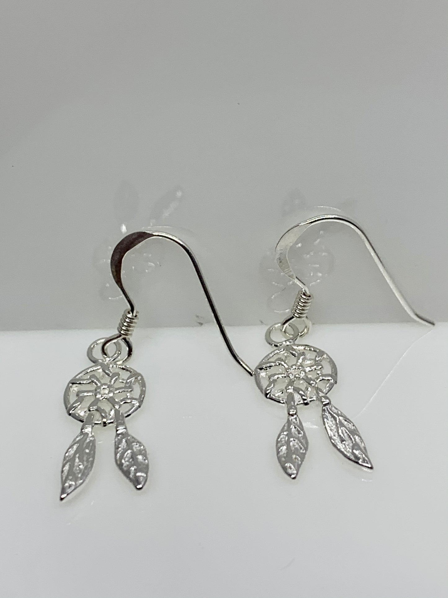 Silver Dreamcatcher Earrings from Pixi Daisy