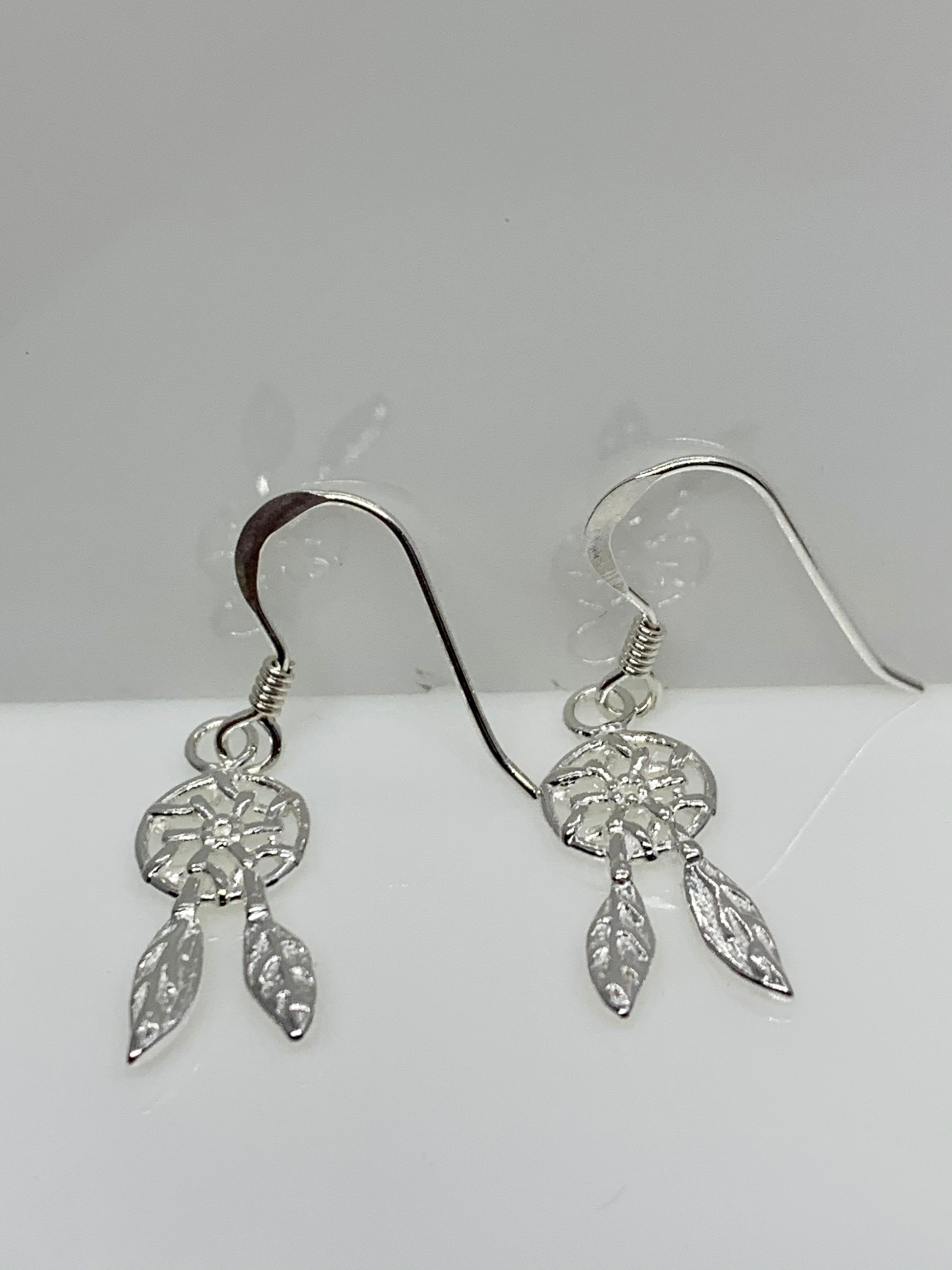 Silver Dreamcatcher Earrings from Pixi Daisy
