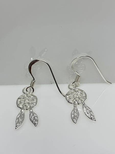 Silver Dreamcatcher Earrings from Pixi Daisy