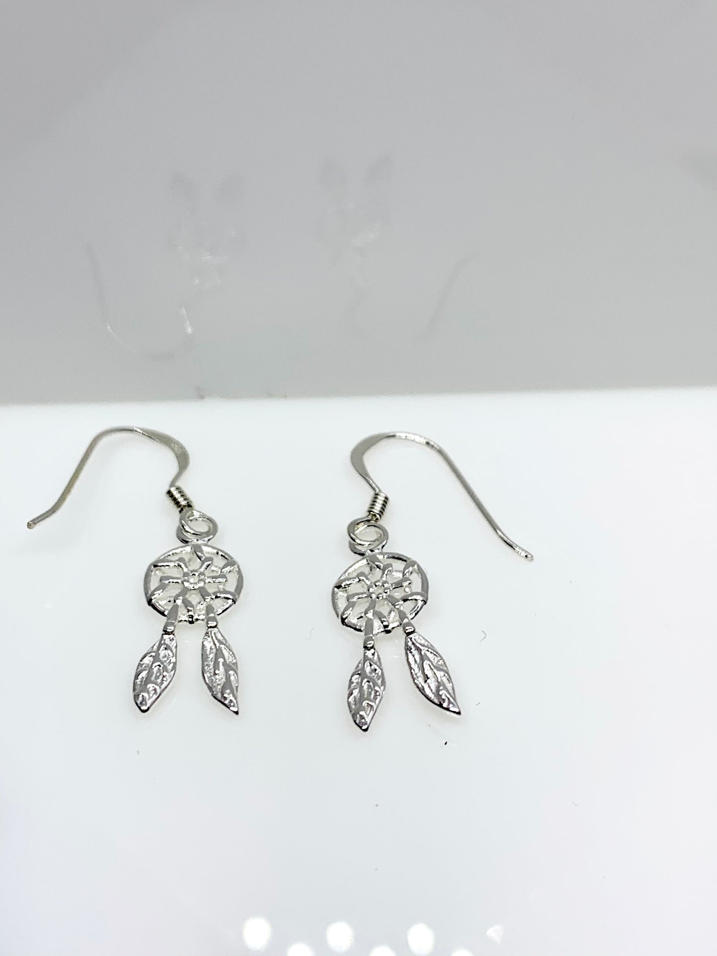 Silver Dreamcatcher Earrings from Pixi Daisy