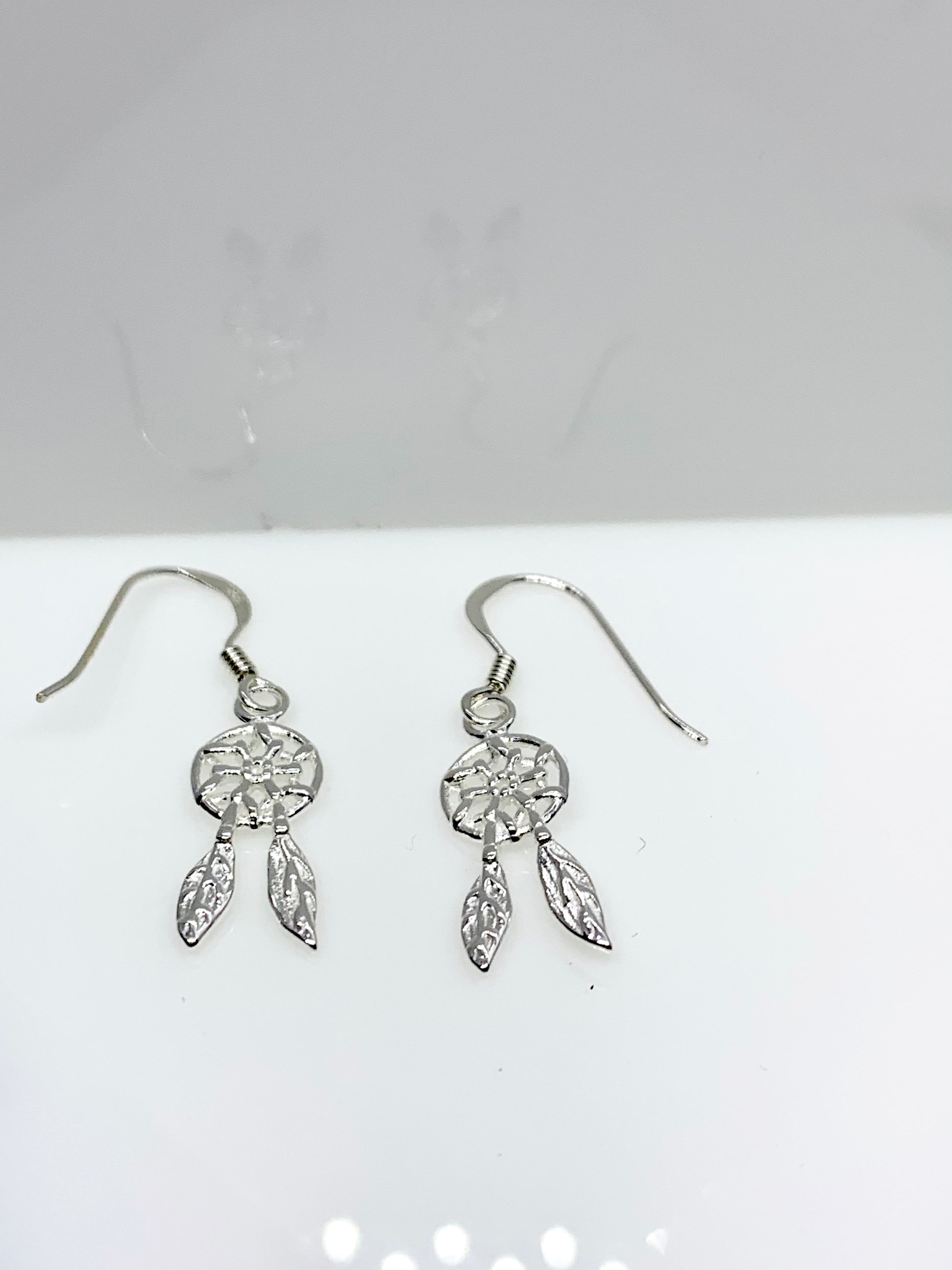 Silver Dreamcatcher Earrings from Pixi Daisy