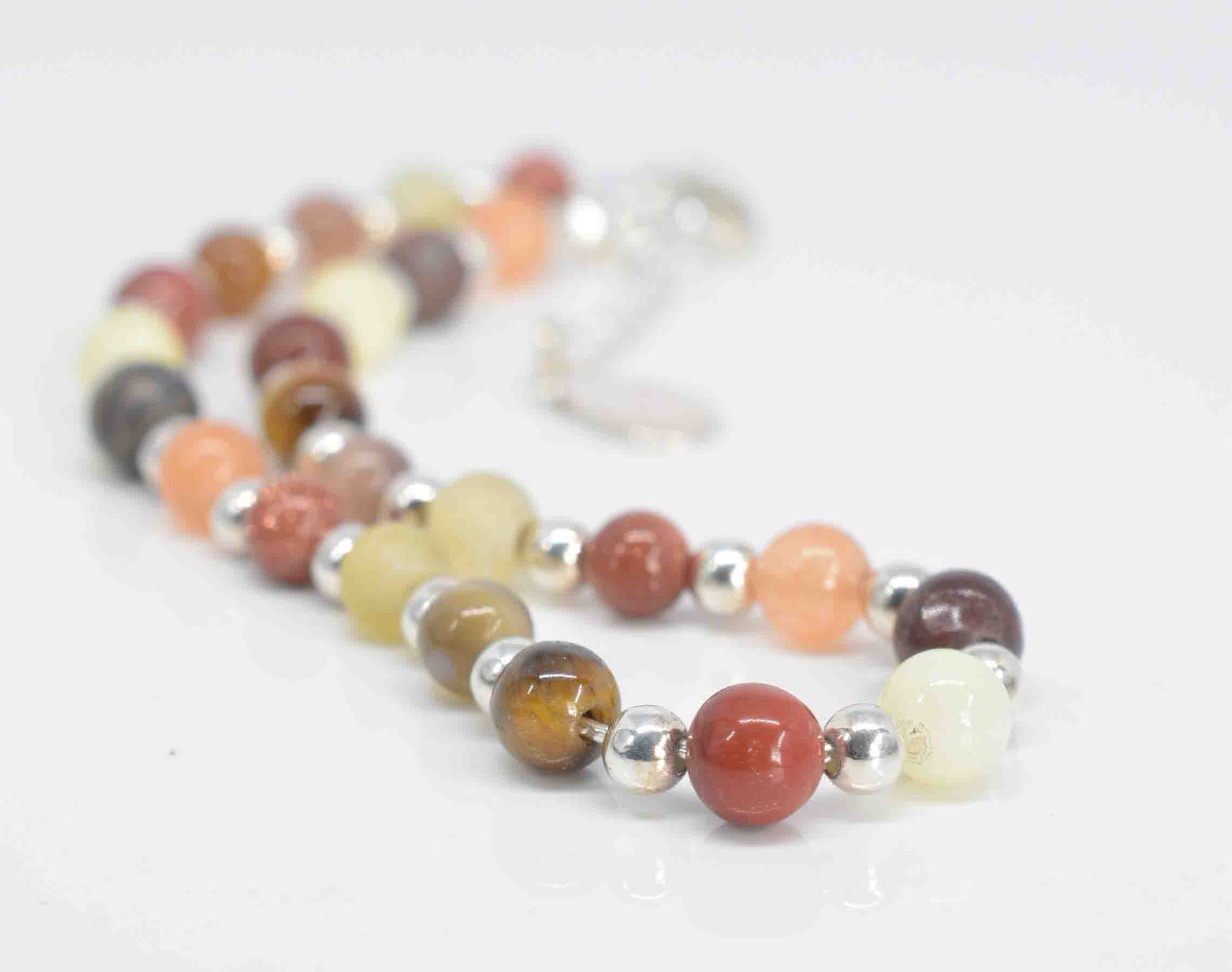 Handmade Shades of Autumn Bracelet - Pixi Daisy