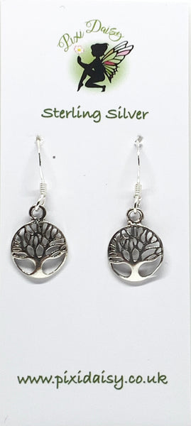 Tree of Life Dangly Earrings from Pixi Daisy