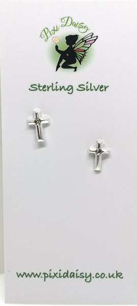 Small Silver Cross from Pixi Daisy