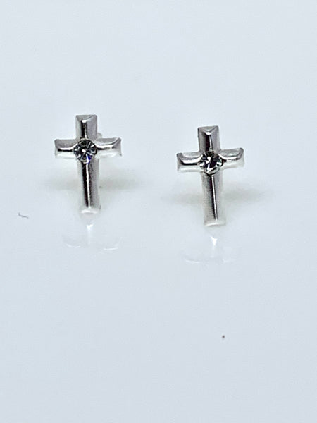 Small Silver Cross from Pixi Daisy