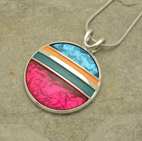 Miss Milly Tropical Saturn Necklace from Pixi Daisy