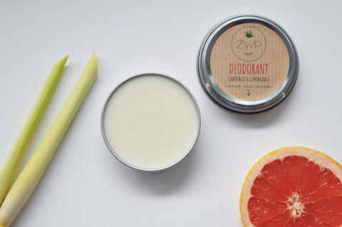 Grapefruit + Lemongrass Vegan Cream Deodorant from Pixi Daisy