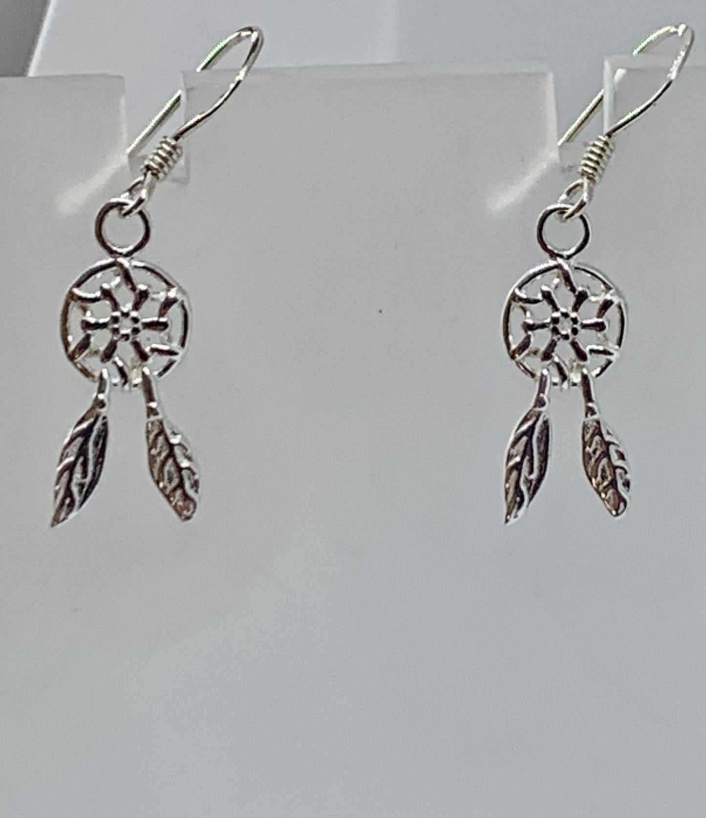 Silver Dreamcatcher Earrings from Pixi Daisy