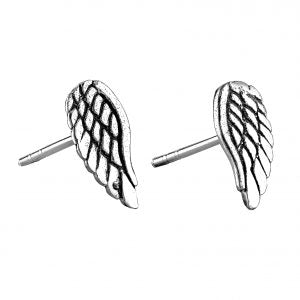 Angel Wing Stud Earrings - pixi-daisy