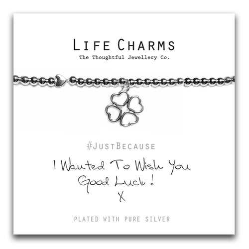 Life Charms Wish You Good Luck Bracelet - pixi-daisy