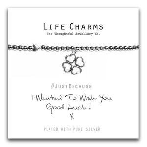 Life Charms Wish You Good Luck Bracelet - pixi-daisy