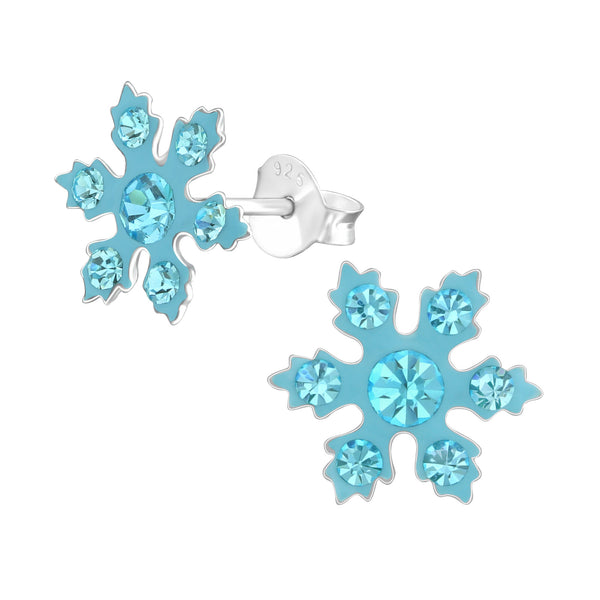 snowflake ear studs - Pixi Daisy