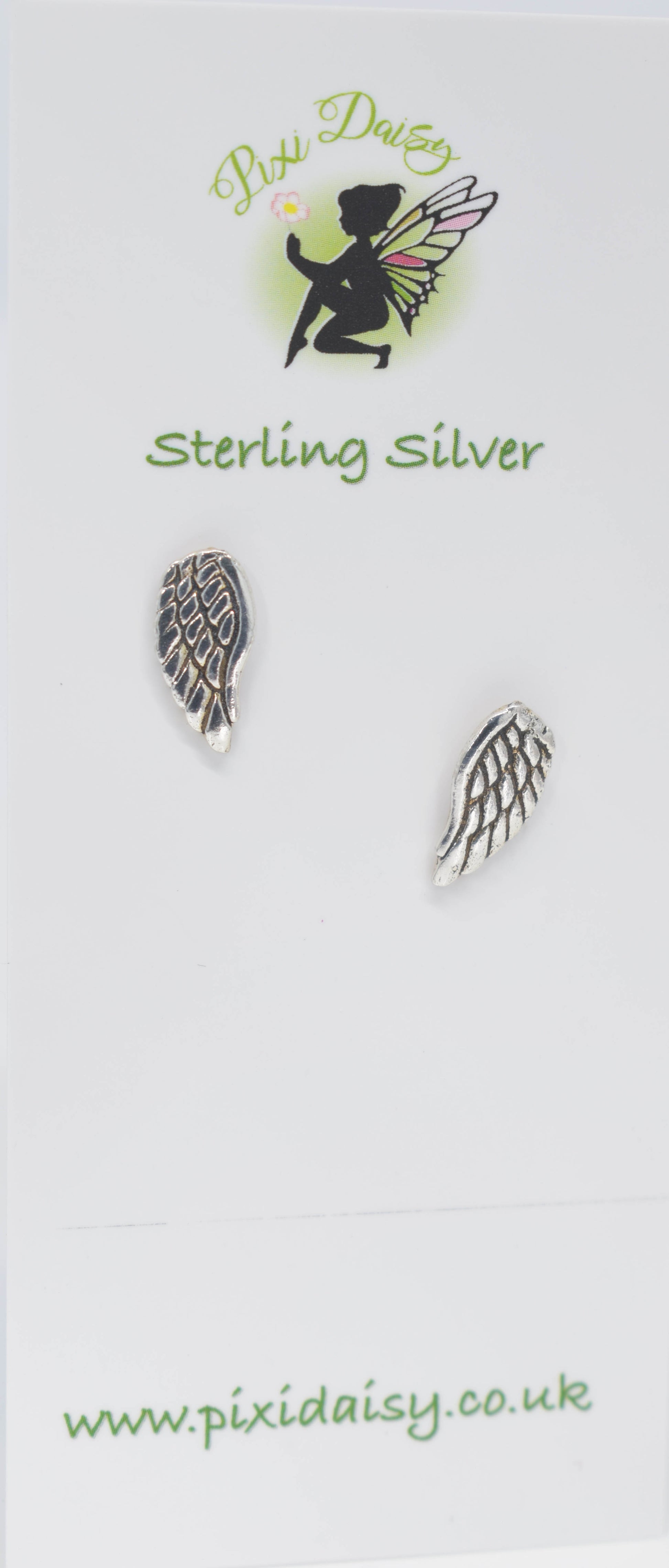 Angel Wing Ear Studs - Pixi daisy