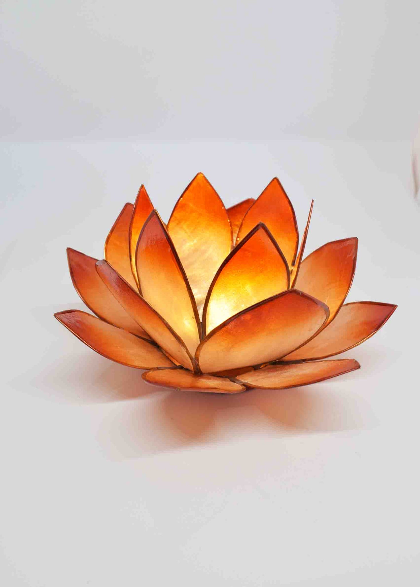 Copper Lotus Flower