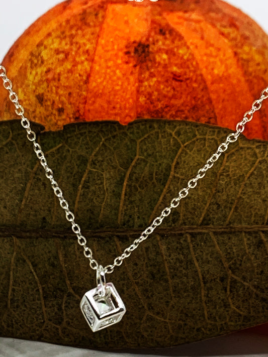 Open Cube Pendant from Pixi Daisy