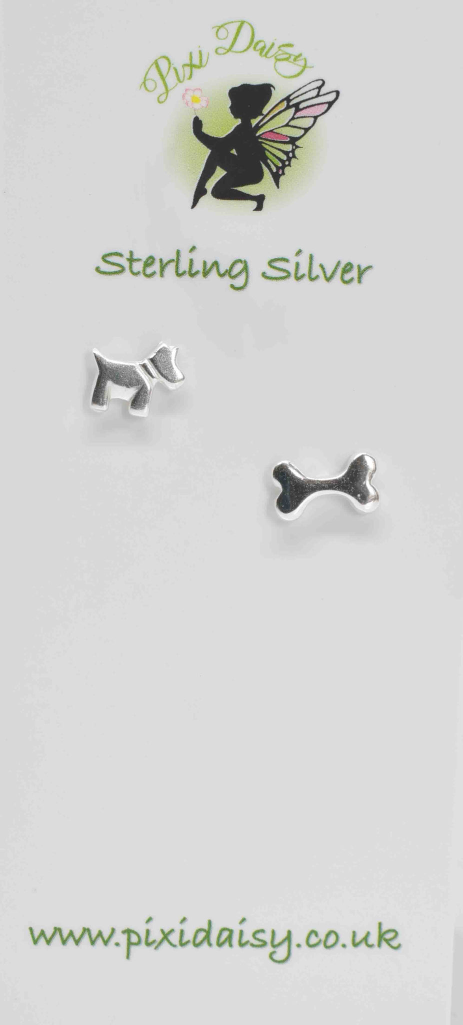 Dog & Bone Ear Studs - Pixi Daisy