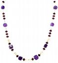 Ronin Jewellery Isabel Purple Necklace - pixi daisy