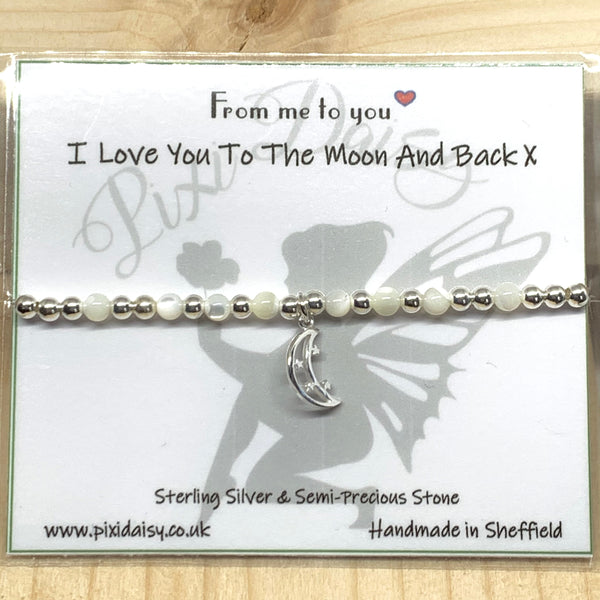 Love You to the Moon & Back Sentiment from Pixi Daisy