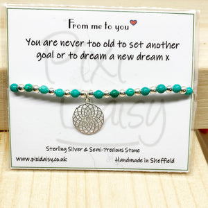 Your Are Never Too Old Sentiment Bracelet from Pixi Daisy