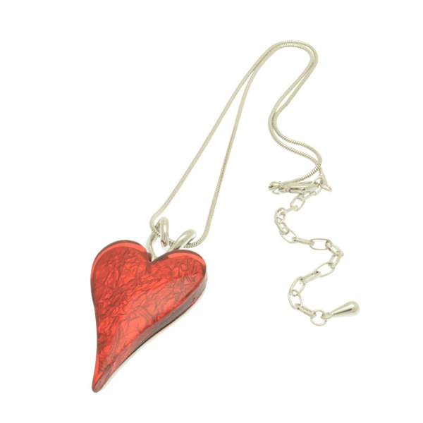 Miss Milly Red Heart Necklace from Pixi Daisy