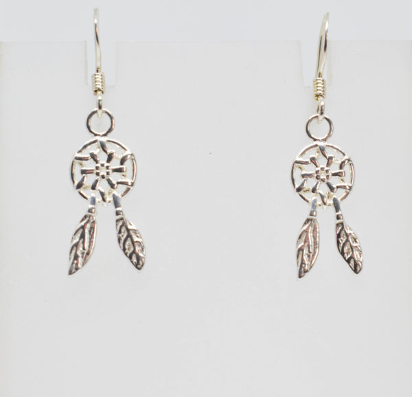 Silver Dreamcatcher Earrings from Pixi Daisy
