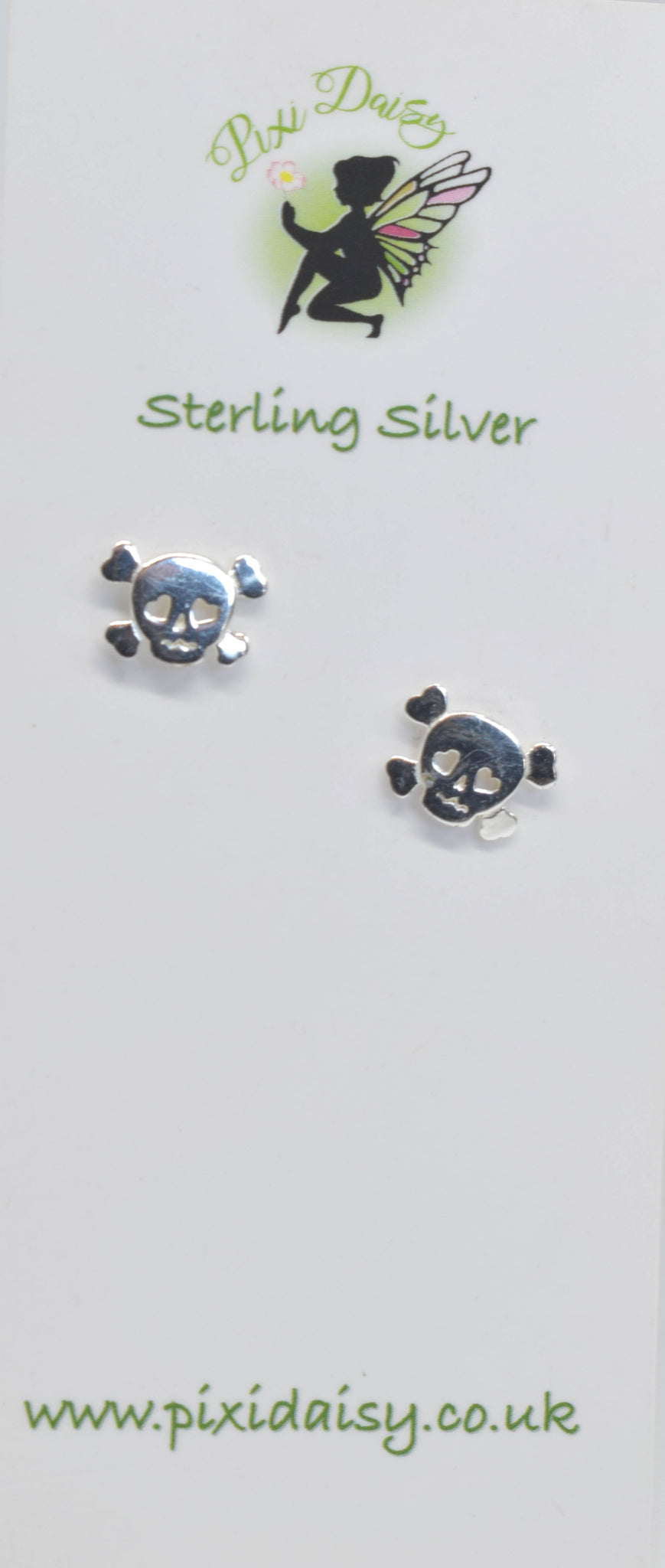 skull and cross earrings - Pixi Daisy