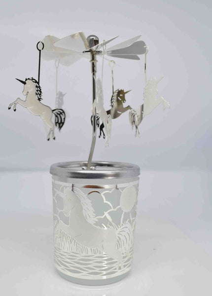 Unicorn Carousel Tea Light Holder - Pixi Daisy
