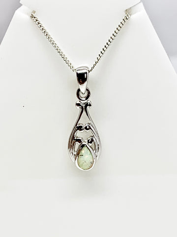 White Opal Pendant from Pixi Daisy